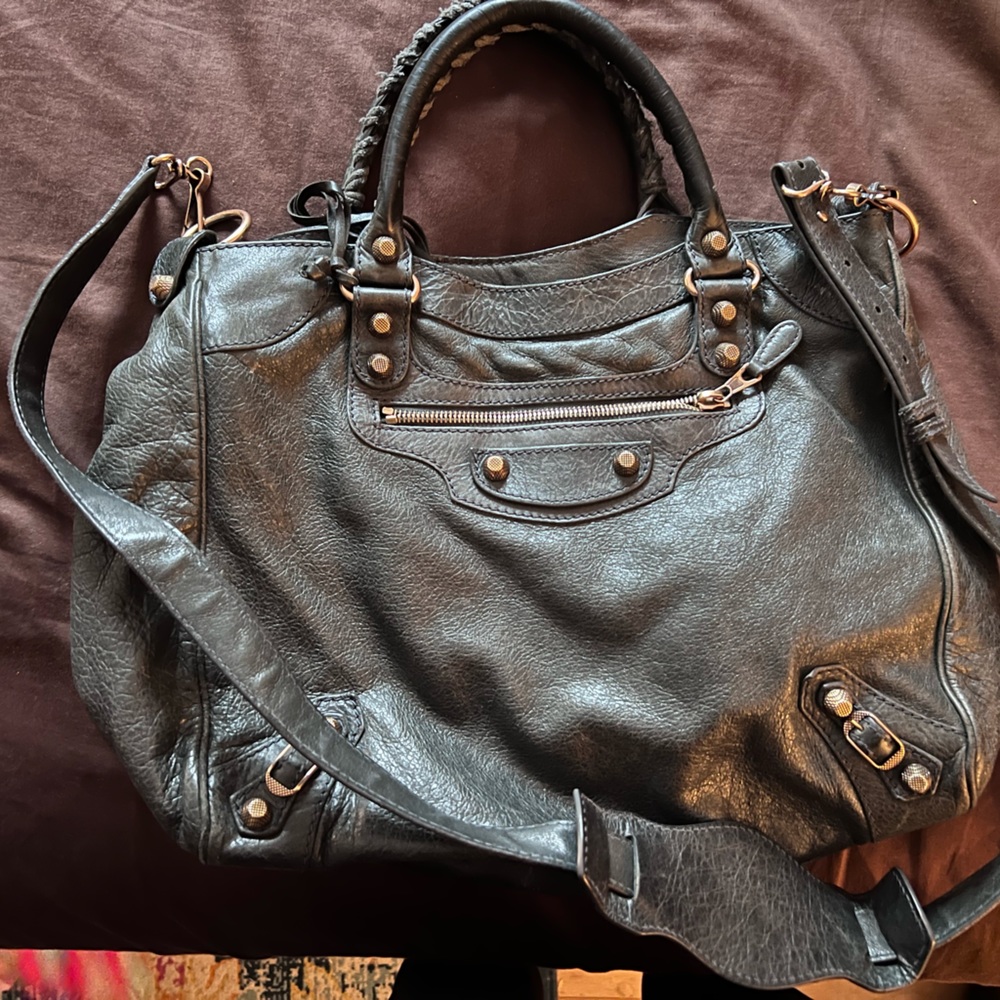 Balenciaga crossbody city bag